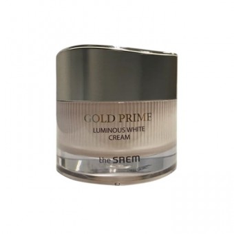 The Saem Gold Prime Luminous White Cream - Осветляющий крем для лица